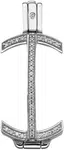 Hot Diamonds Prívesok Hot Diamonds Emozioni Carezza Coin Keeper 3,3 cm