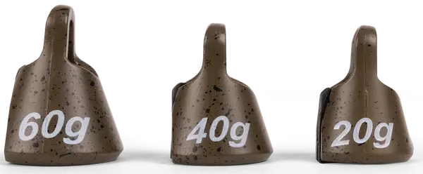 Korum záťaž pre zistenie hĺbky pinch-on plummet 2 ks - 40 g