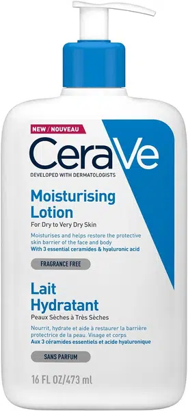 CeraVe Hydratačné mlieko pre suchú až veľmi suchú pokožku (Moisturising Lotion) 473 ml
