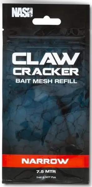 Nash náhradná náplň claw cracker bait mesh refill 7,5 m - narrow / priemer 23 mm