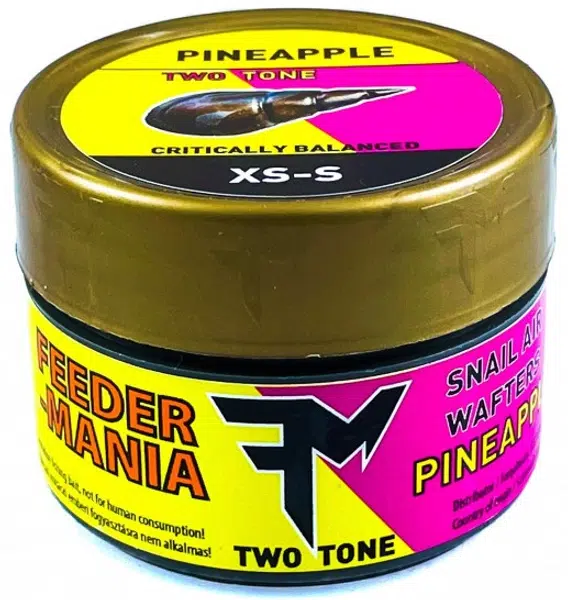 Feedermania two tone snail air wafters 18 ks xs-s - pineapple