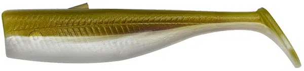 Savage gear gumová nástraha minnow wl tail khaki 5 ks - 8 cm 6 g