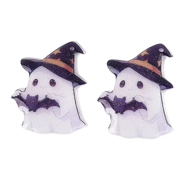 Halloween Epoxy Resin Pendants