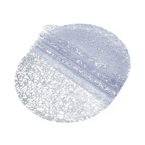 Round Shimmering Metallic Placemat