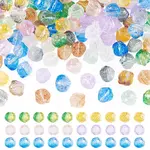 100Pcs Transparent Glass Beads