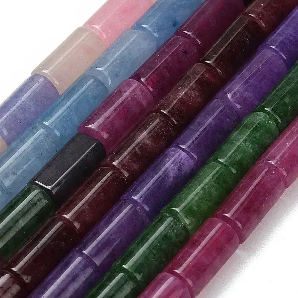 Dyed Natural Malaysia Jade Beads Strands