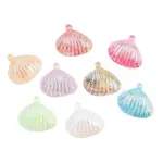 Two-tone Opaque Acrylic Pendants