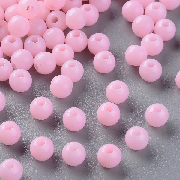 Opaque Acrylic Beads