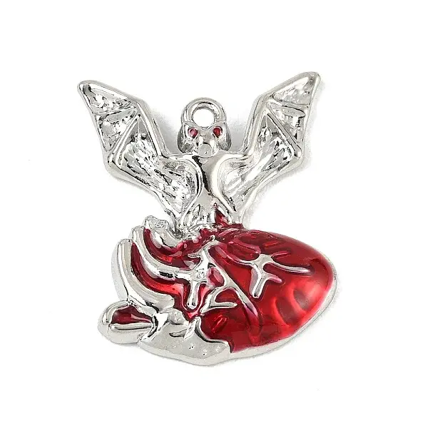 Halloween Alloy Enamel Pendants