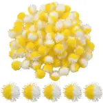 100Pcs Polyester Pom Pom Ball