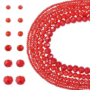 6 Strands 6 Styles Glass Beads Strands