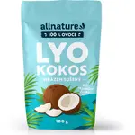 Allnature Kokos sušený mrazem kokosové plátky 100 g