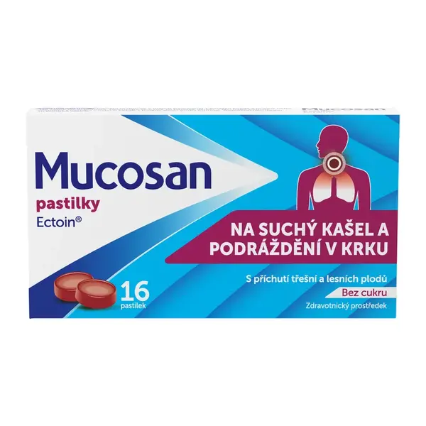 Mucosan pastilky 16ks