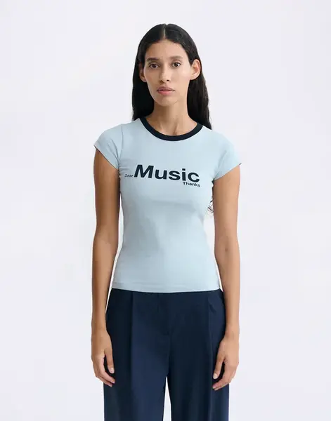 Tričko Thinking MU Mirna T-Shirt WHITE