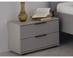 Set nočných stolíkov (2 ks) Tilburg, šedá sahara%