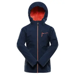 Dětská bunda s ptx membránou alpine pro temuno modrá 140-146
