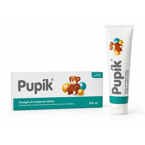 PUPÍK Masážní emulgel 100 ml