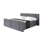 ALTDECOR POSTEL boxspring s matrací H3 - EVON Zanozek - 180x200 cm Tmavě šedá