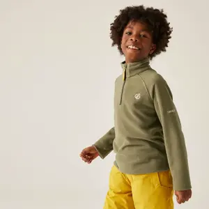 Dětská funkční fleecová mikina dare2b freehand khaki 164