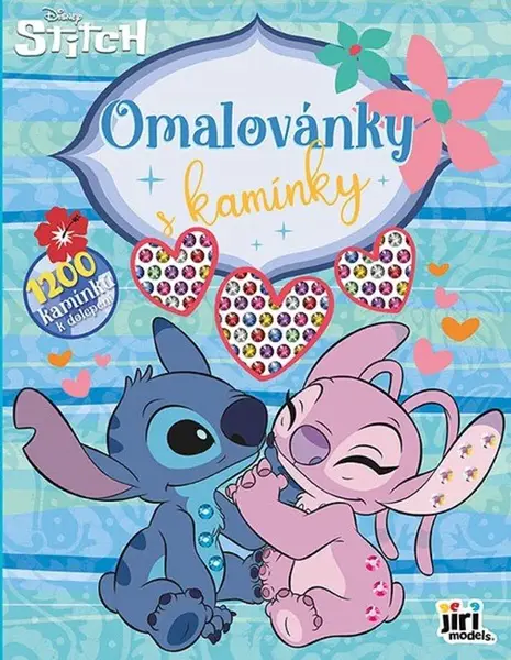 Omalovánky s kamínky Lilo & Stitch - -