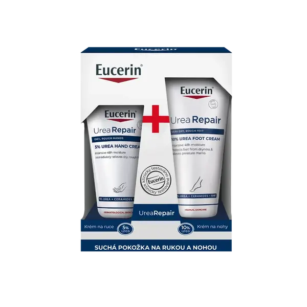 Eucerin kazeta UreaRepair Krém na nohy + Krém na ruky