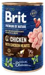 Konzerva Brit Premium by Nature Chicken with Hearts 400g
