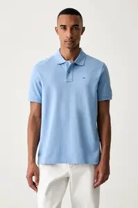 Tommy Jeans  polo pánské bavlněné