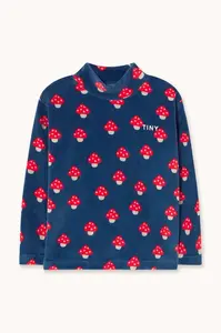 Tinycottons  tričko s dlouhým rukávem dětské bavlněné TINY MUSHROOMS MOCKNECK