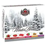 BASILUR Winter berries assorted kolekce černých čajů 60 gastro sáčků