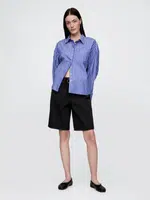 GAP Džínové kraťasy Mid Rise Longline - Dámské