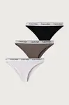 Calvin Klein Underwear  kalhotky dětské bavlněné s elastanem 3-pack