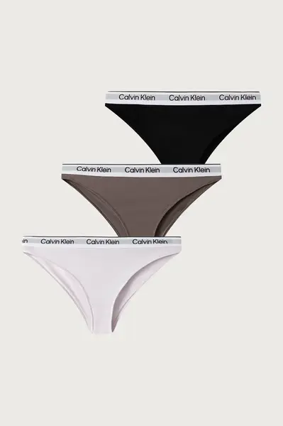 Calvin Klein Underwear  kalhotky dětské bavlněné s elastanem 3-pack