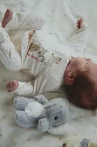 Konges Sløjd  dupačky dětské bavlněné GIO ZIP ONESIE GOTS