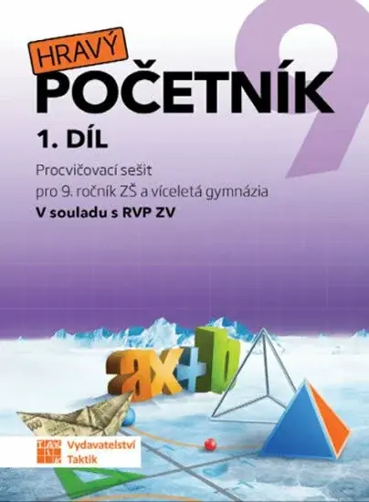 Hravý početník 9 - pracovní sešit - 1. díl - Tomáš Mierva