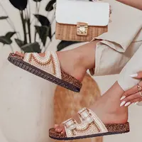 Dámské korkové pantofle KORKARTA béžové