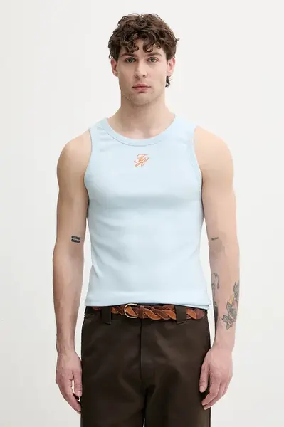 Tommy Hilfiger  top pánsky bavlnený s elastanom SUMMER