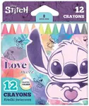 Voskové pastelky 12 barev pastelový Stitch pastelový