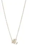 Lauren Ralph Lauren  NK 16 CARDED LRL LOGO PENDANT