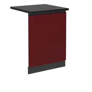 Vicco ČELNÍ PANEL MYČKY R-Line Červená 60 cm , PD Antracit