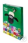 Dárková taška Shaun Sheep (zelená, kostky)