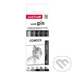 UNI PIN Drawing - sada linerů Comics (5 ks)