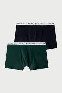 Tommy Hilfiger  přiléhavé boxerky dětské bavlněné s elastanem 2-pack