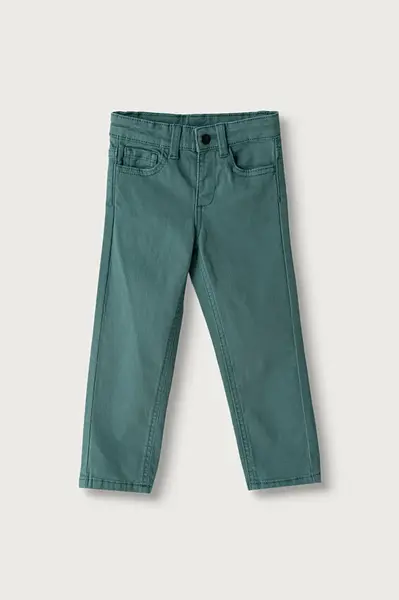 Mayoral  kalhoty dětské bavlněné s elastanem slim fit basic
