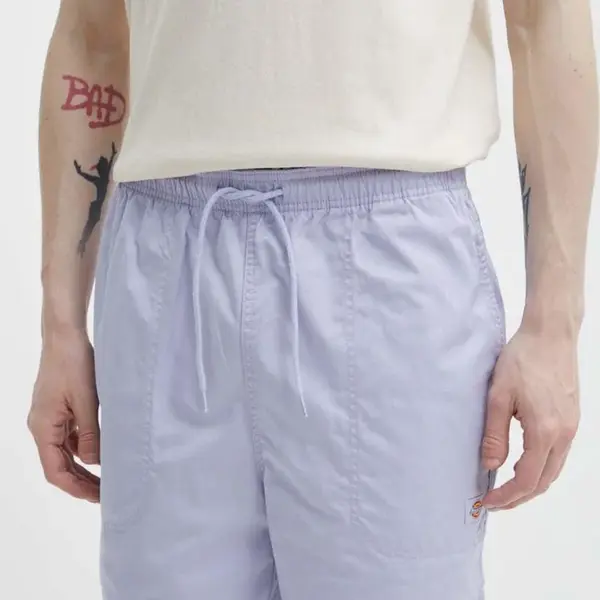 Bavlněné šortky Dickies fialová barva