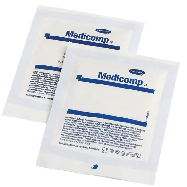 Medicomp Kompres sterilní 10 x 10 cm 25x2 ks