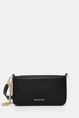 Kožená kabelka MICHAEL Michael Kors černá barva, 32S5GYTU1L
