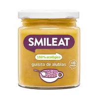 Smileat BIO příkrm telecí s bílými fazolemi a zeleninou 6M+ 230 g