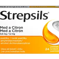 Strepsils Med a citron 24 pastilek