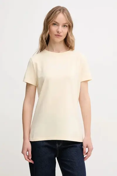 Tričko Guess BRIANA béžová barva, V3BI11 J1314