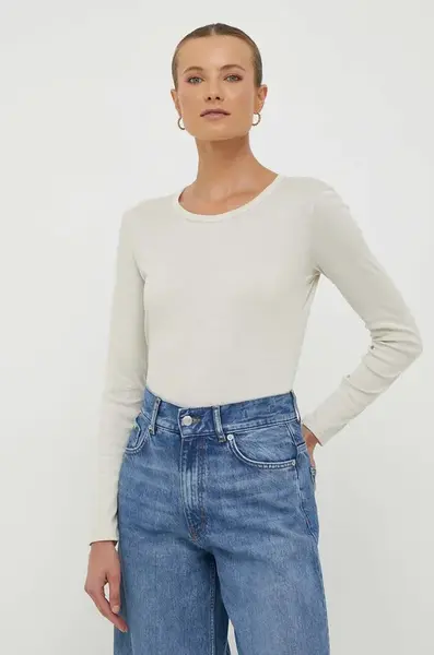 Bavlněné tričko s dlouhým rukávem United Colors of Benetton